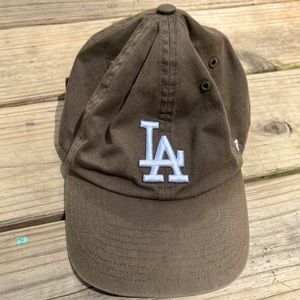 LA Dodgers hat olive green 47’